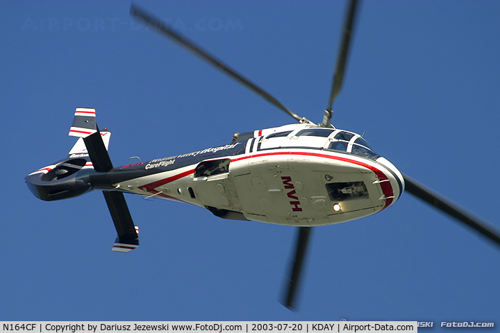 N164CF, 1991 Eurocopter AS-365N-2 Dauphin 2 C/N 6442, Eurocopter AS-365 N2 Dauphin C/N 6442, N164CF