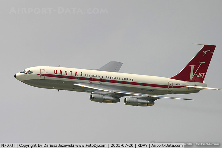 N707JT, 1964 Boeing 707-138B C/N 18740, Boeing 707-138B  C/N 18740 - John Travolta, N707JT