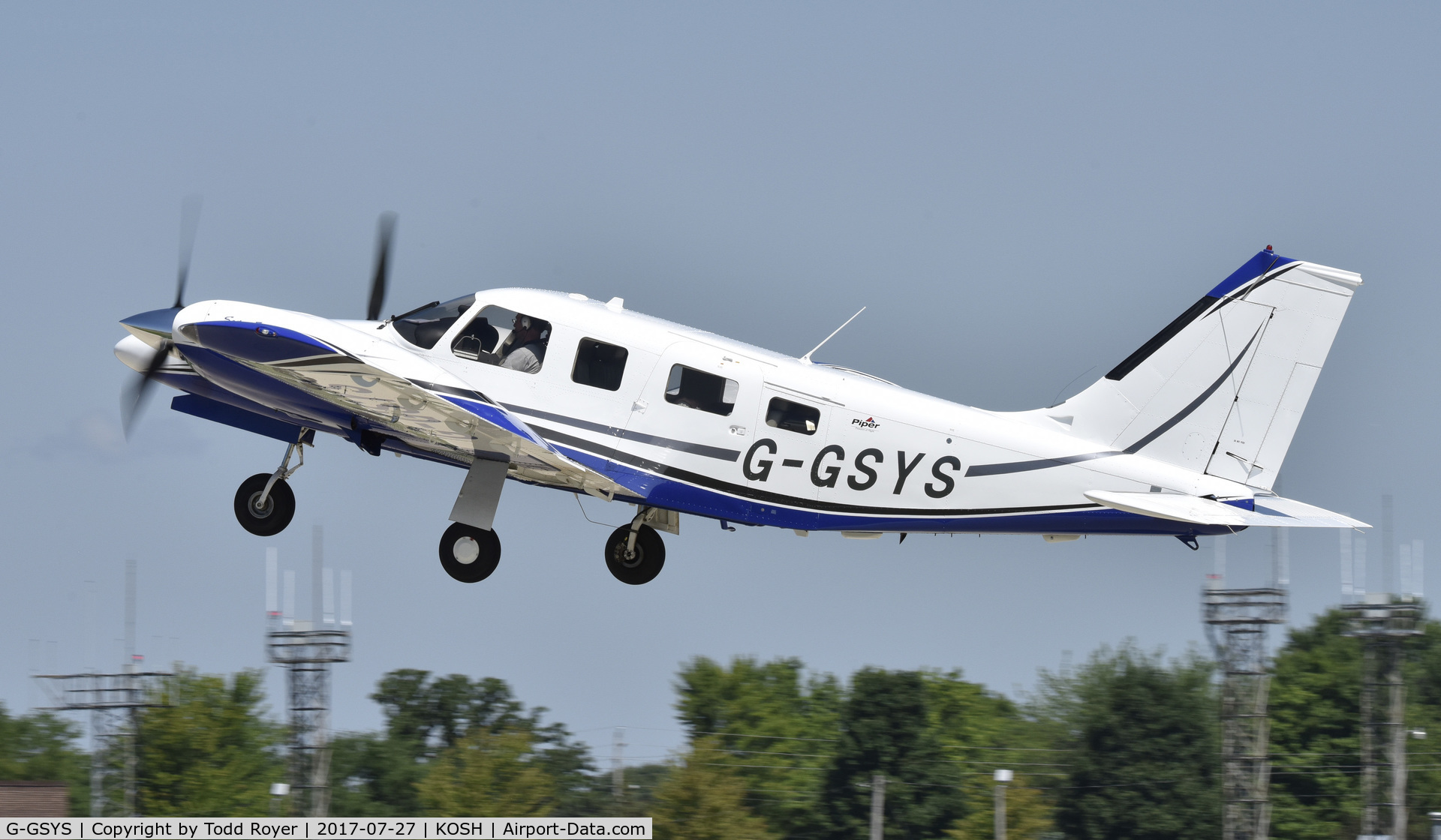 G-GSYS, 2007 Piper PA-34-200T Seneca II C/N 34-49363, Airventure 2017