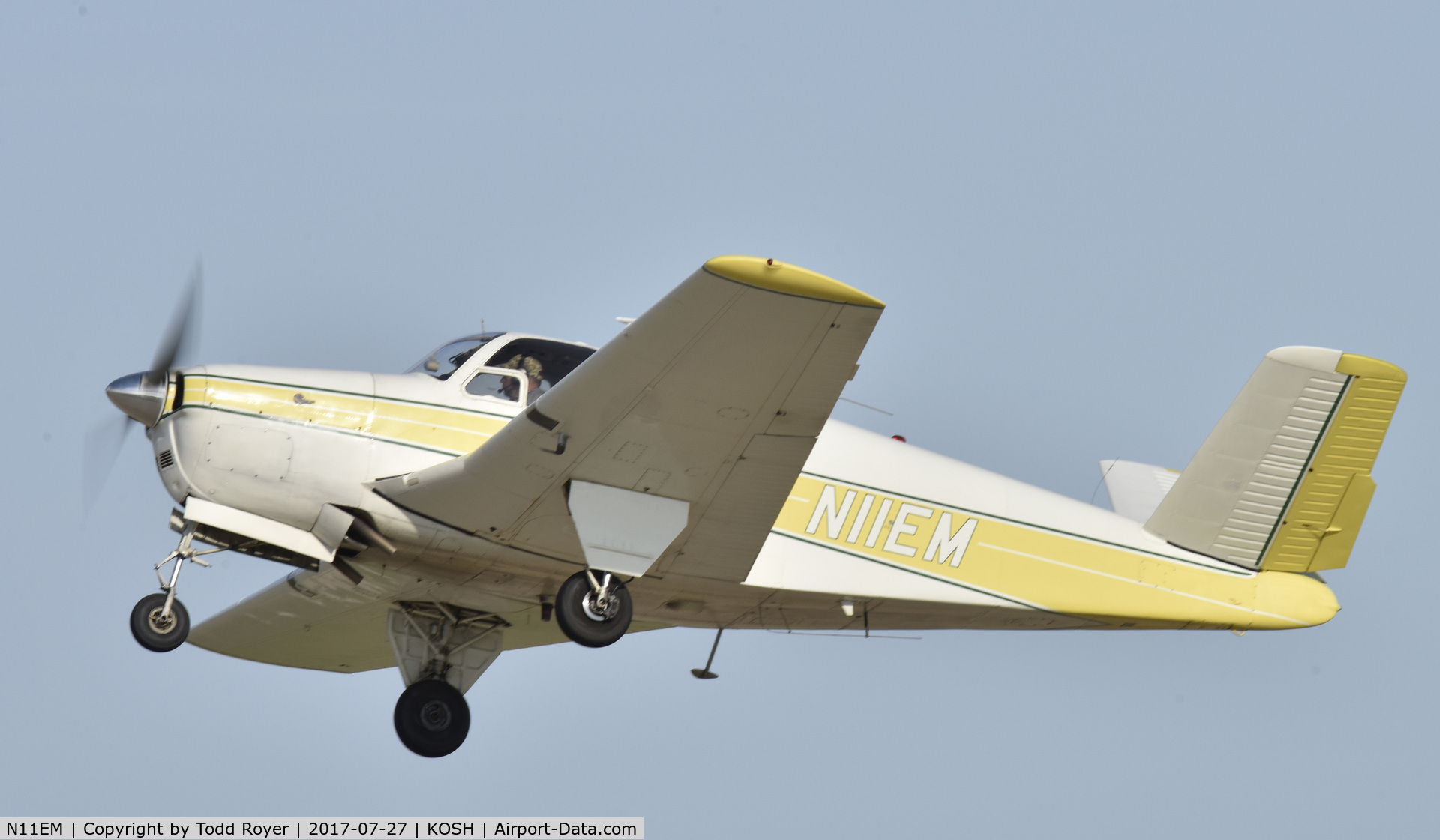 N11EM, 1957 Beech H35 Bonanza C/N D-5159, Airventure 2017