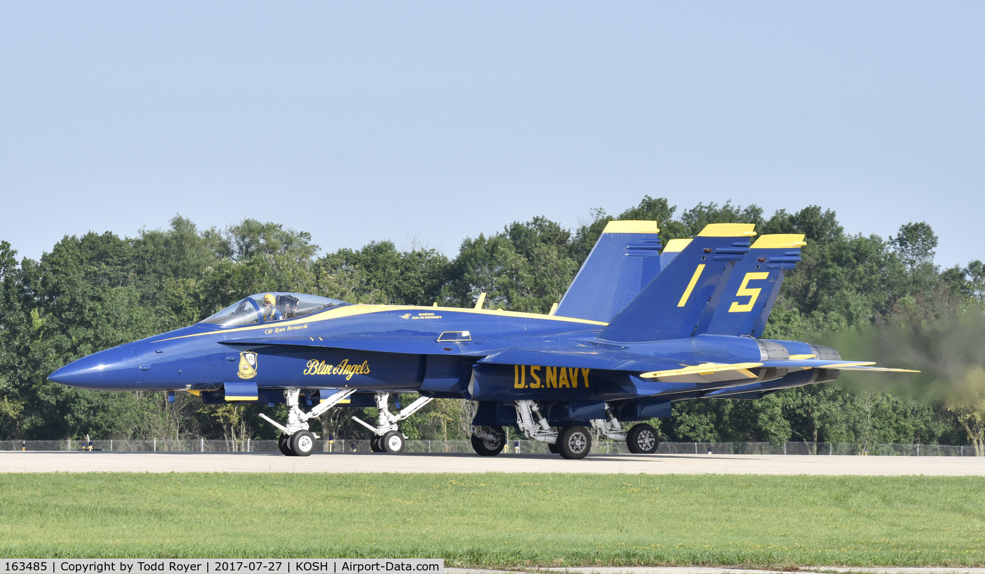 163485, 1988 McDonnell Douglas F/A-18C Hornet C/N 0717/C044, Airventure 2017