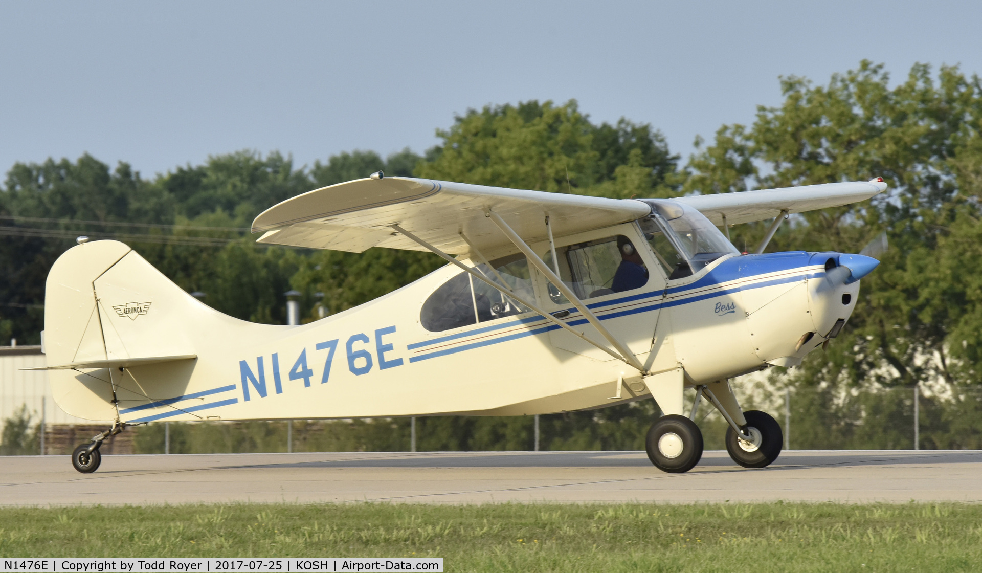 N1476E, 1946 Aeronca 7AC Champion C/N 7AC-5039, Airventure 2017