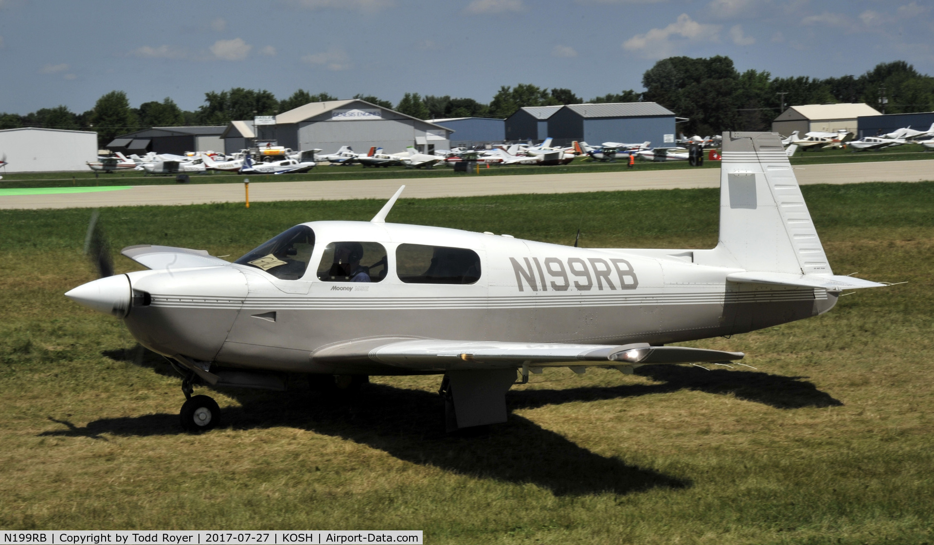 N199RB, 1991 Mooney M20J 201 C/N 24-3244, Airventure 2017
