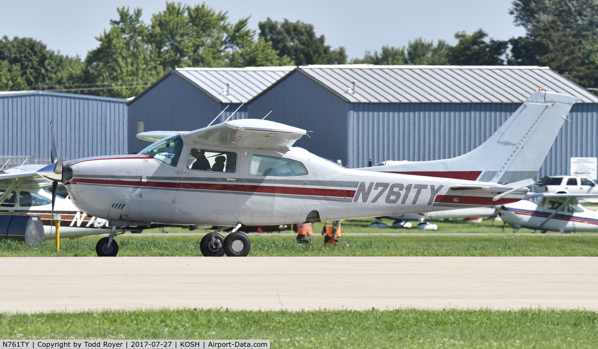 N761TY, 1978 Cessna T210M Turbo Centurion C/N 21062516, Airventure 2017