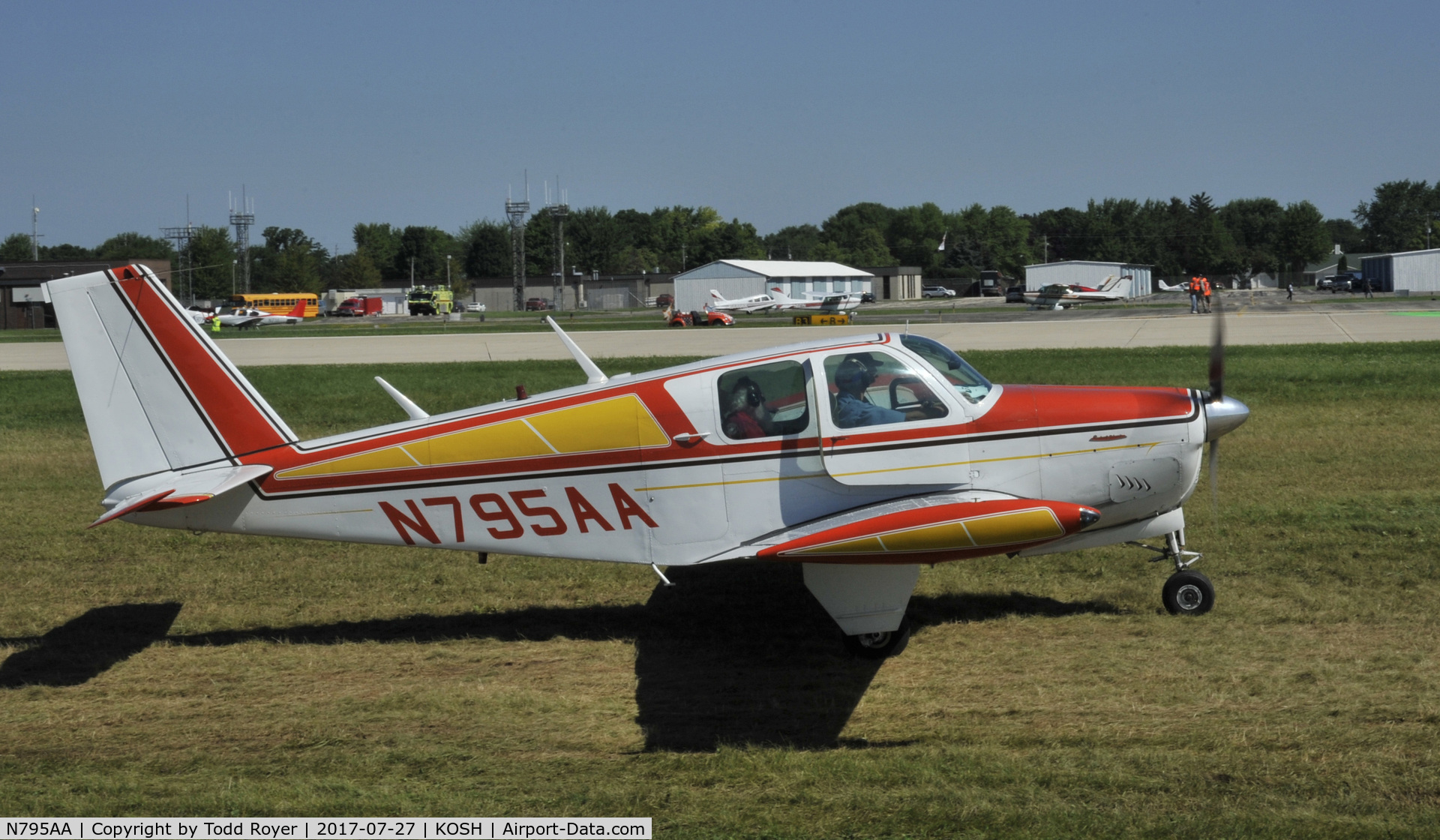 N795AA, 1959 Beech 35-33 Debonair C/N CD-29, Airventure 2017