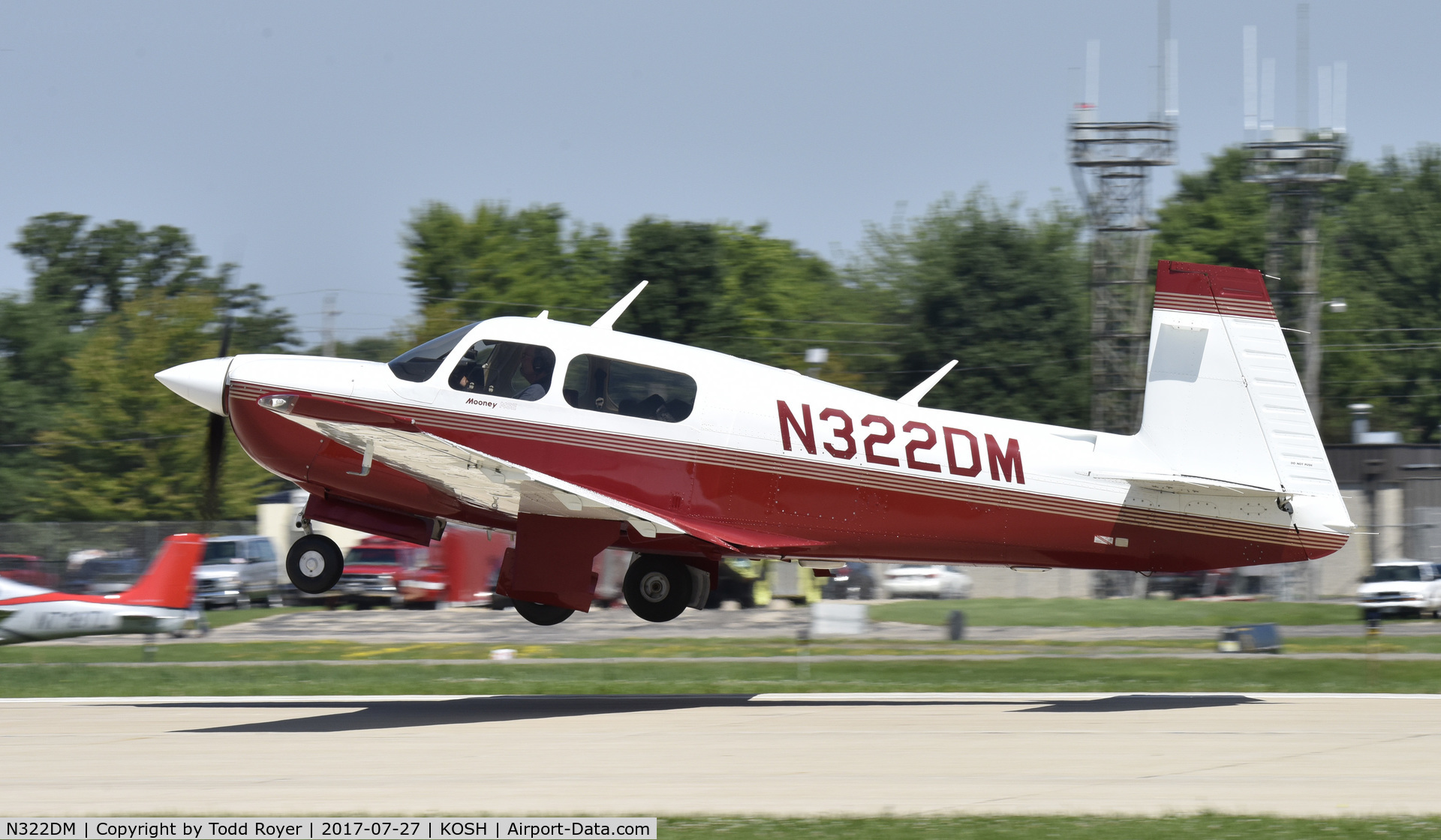 N322DM, 1993 Mooney M20J 201 C/N 24-3294, Airventure 2017
