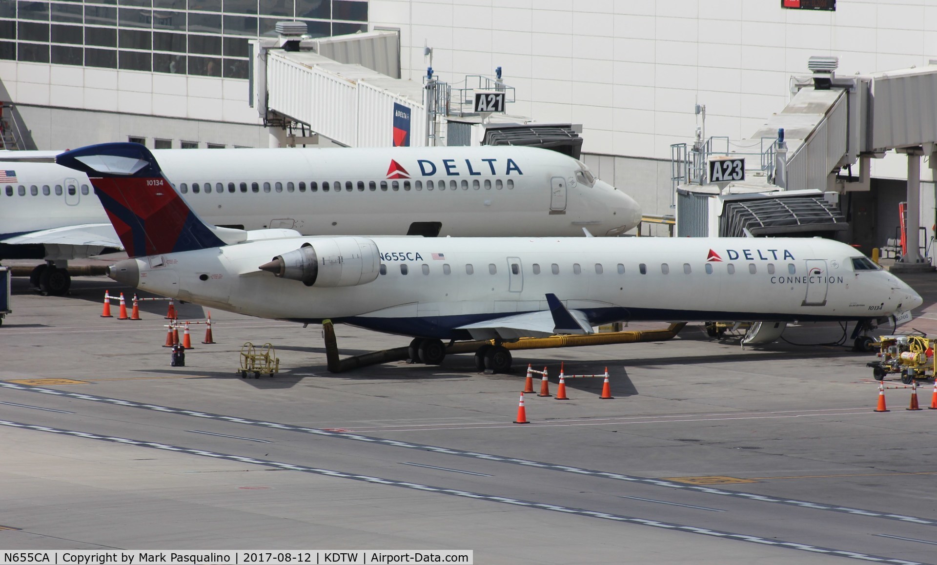 N655CA, 2004 Bombardier CRJ-700 (CL-600-2C10) Regional Jet C/N 10134, CL-600-2C10