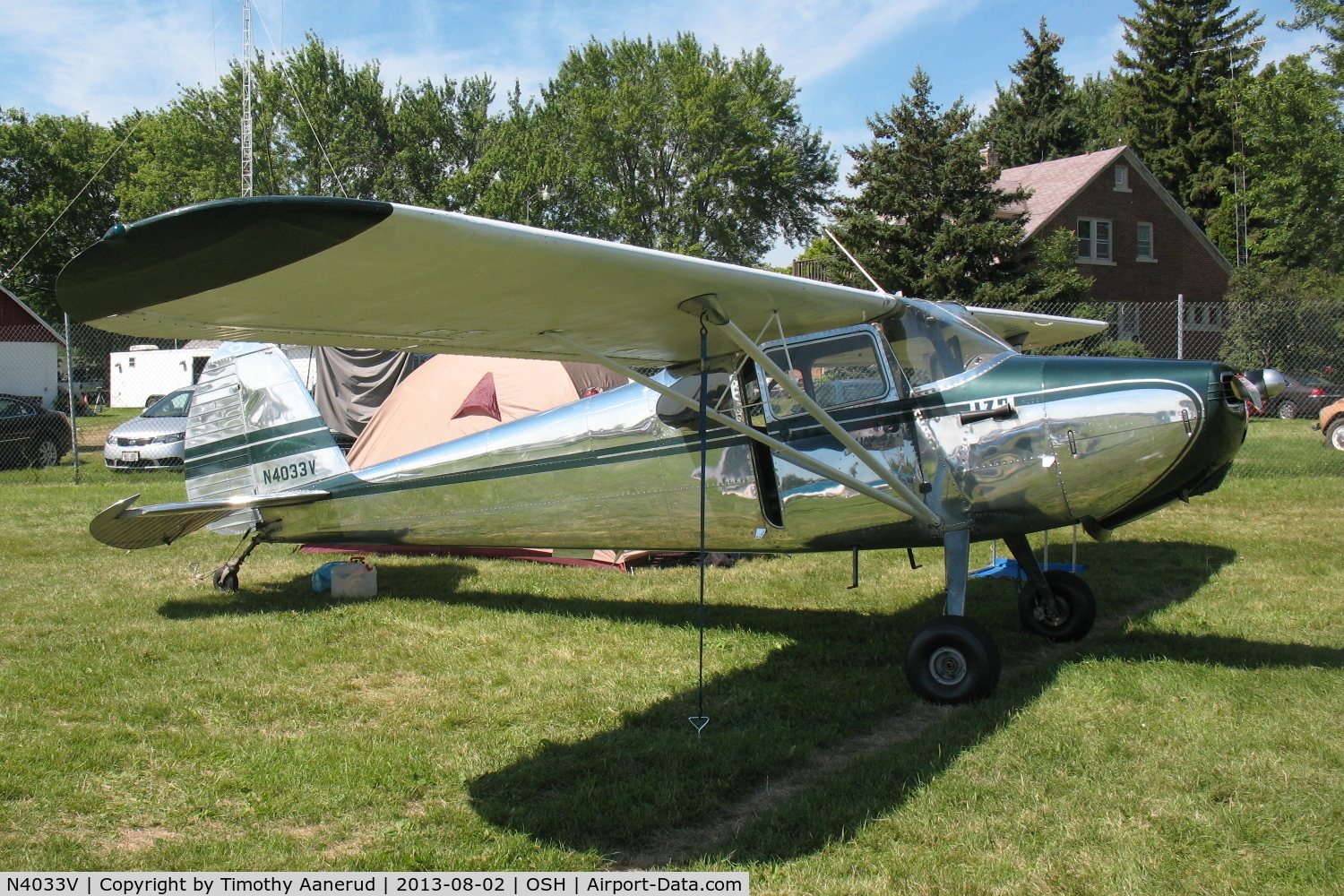 N4033V, 1948 Cessna 170 C/N 18380, 1948 Cessna 170, c/n: 18380