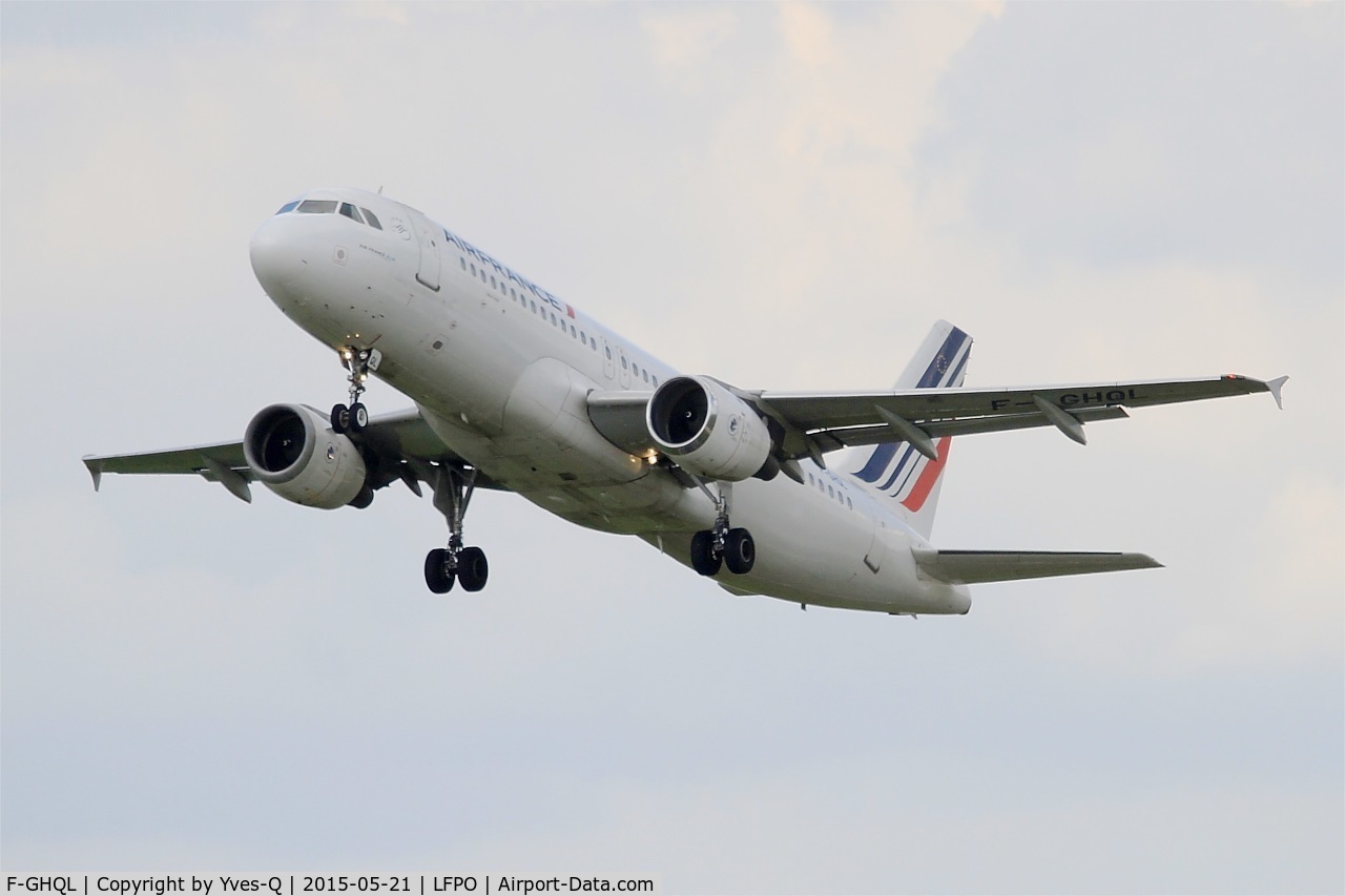 F-GHQL, 1991 Airbus A320-211 C/N 0239, Airbus A320-211, Take off rwy 24, Paris-Orly airport (LFPO-ORY)