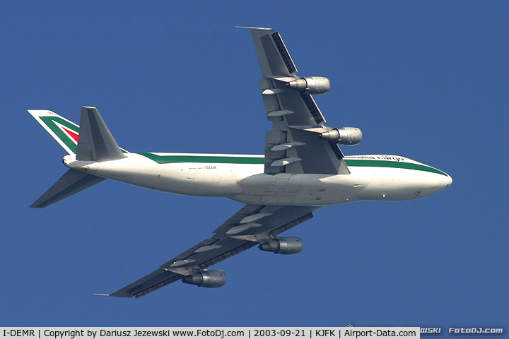 I-DEMR, 1981 Boeing 747-243F C/N 22545, Boeing 747-243F  C/N 22545, I-DEMR