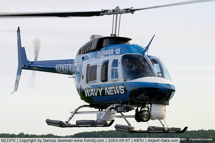N210TV, 1988 Bell 206L-3 LongRanger III C/N 51267, Bell 206L-3 Long Ranger Chopper 10 Wavy News C/N 51267, N210TV