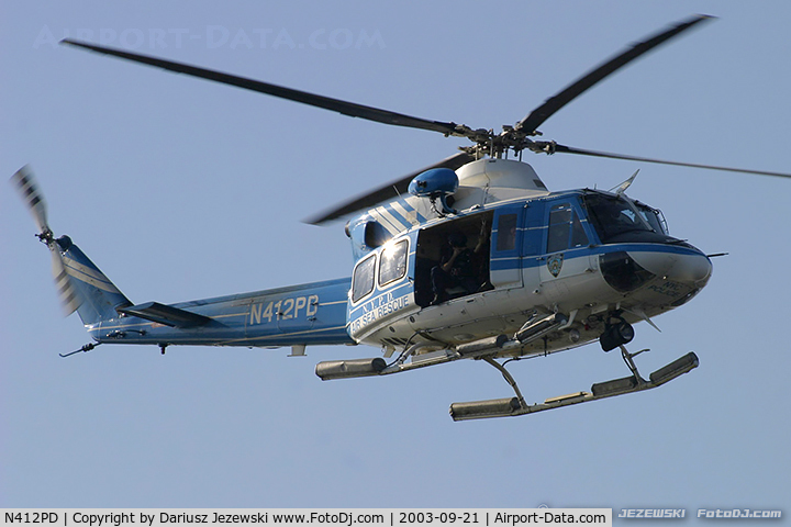 N412PD, 1996 Bell 412EP C/N 36142, Bell 412EP  C/N 36515 - NYPD, N412PD