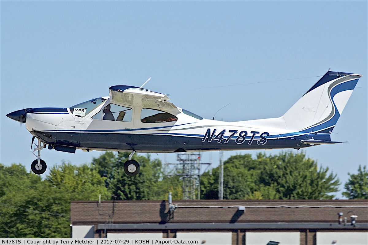 N478TS, 1976 Cessna 177RG Cardinal C/N 177RG0897, at 2017 EAA AirVenture at Oshkosh