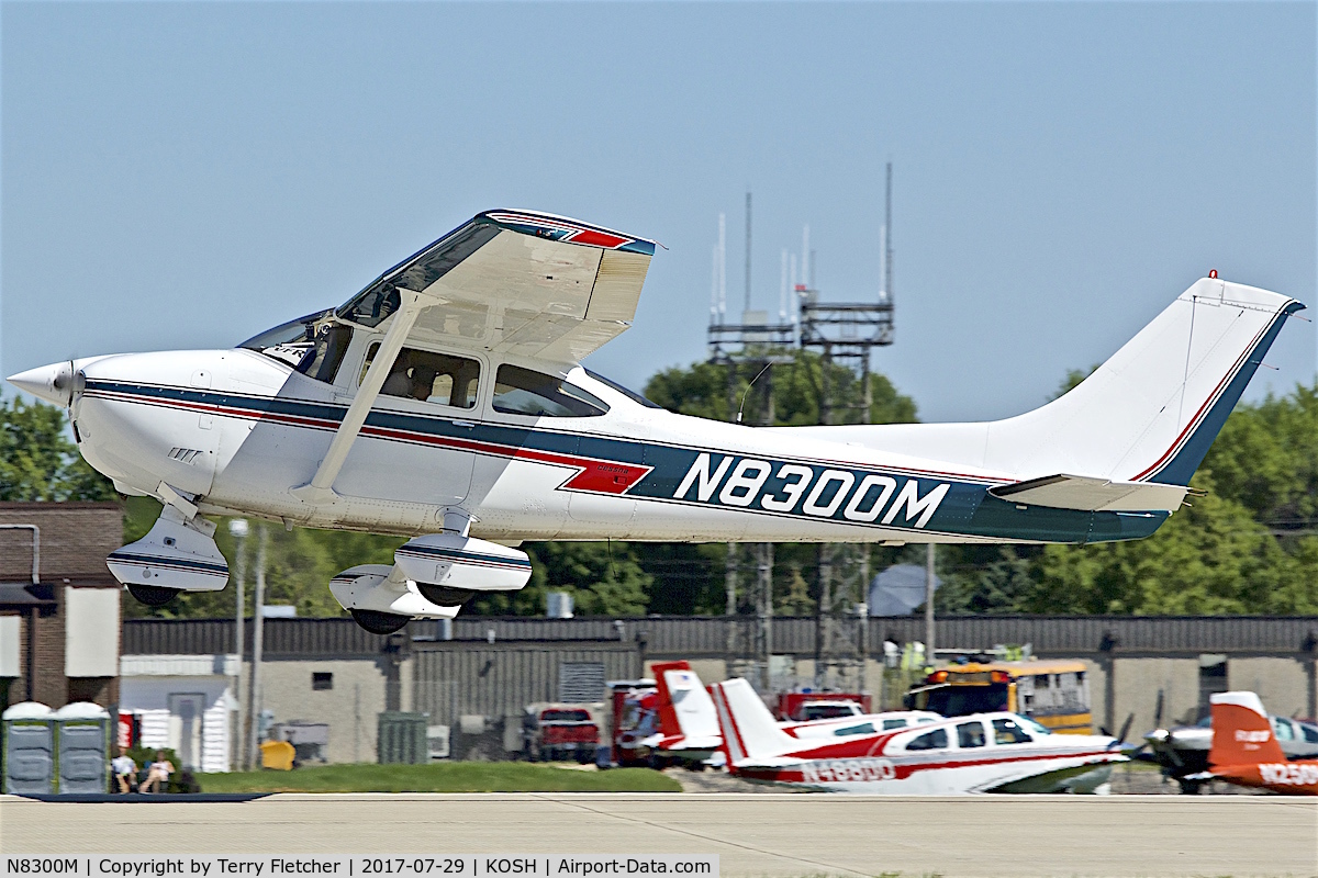 N8300M, 1976 Cessna 182P Skylane C/N 18264583, at 2017 EAA AirVenture at Oshkosh