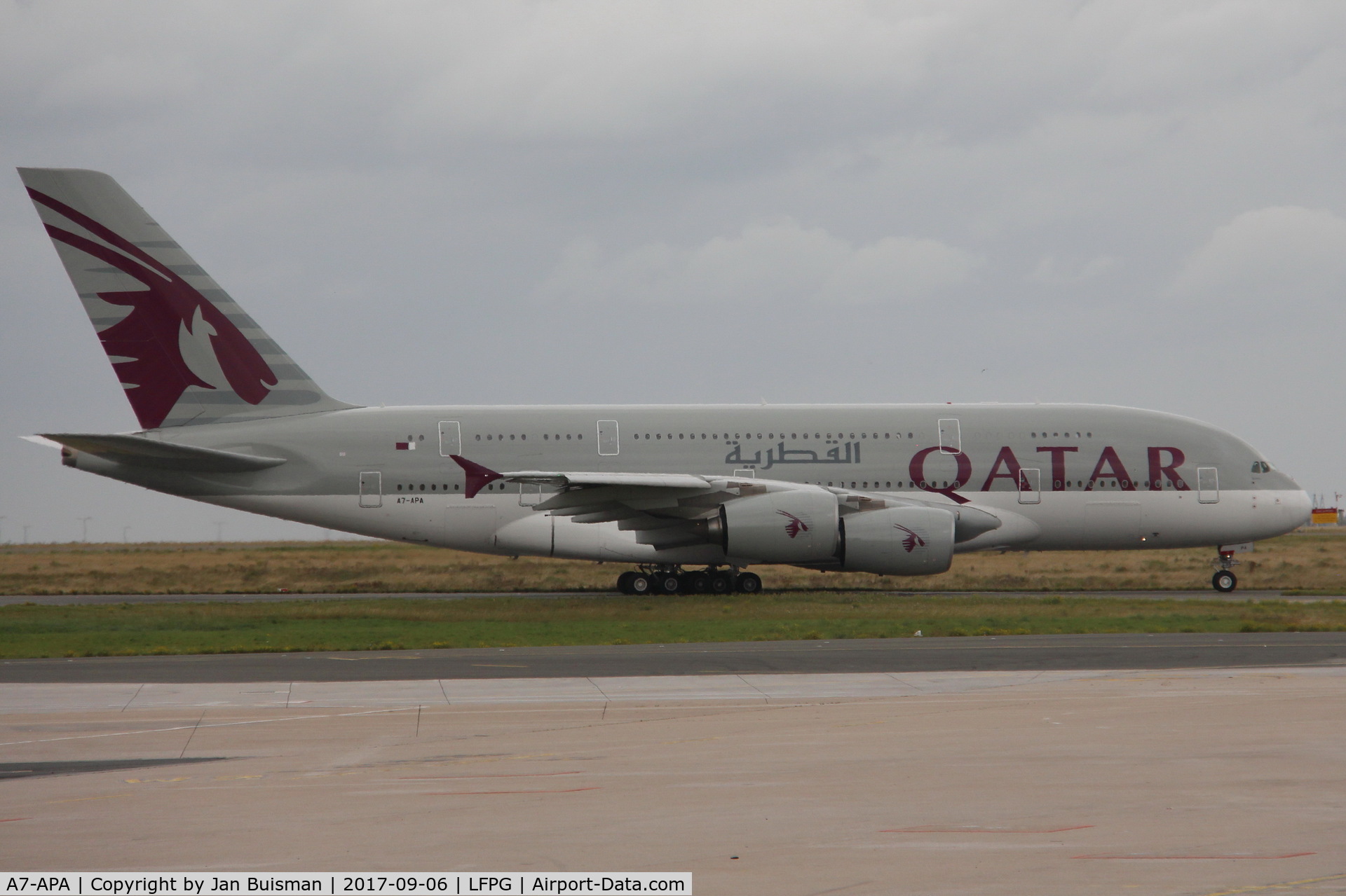 A7-APA, 2013 Airbus A380-861 C/N 137, Qatar