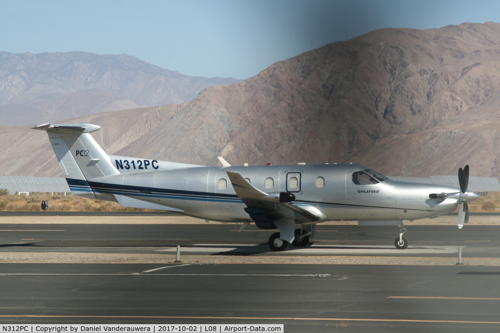 N312PC, 1996 Pilatus PC-12/45 C/N 144, Parked on apron