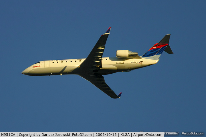 N951CA, 1995 Canadair CRJ-100ER (CL-600-2B19) C/N 7091, Canadair CL-600-2B19  C/N 7091, N951CA