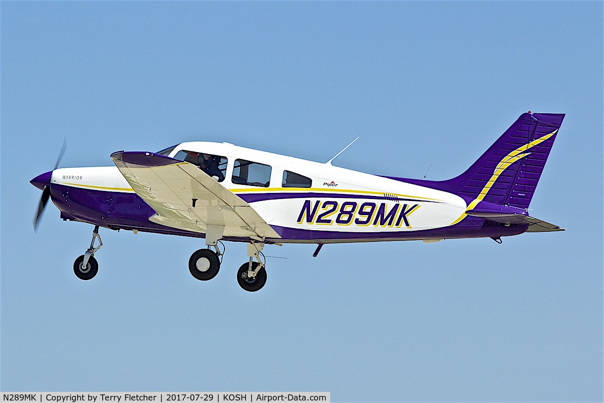N289MK, 2006 Piper PA-28-161 C/N 2842280, at 2017 EAA AirVenture at Oshkosh
