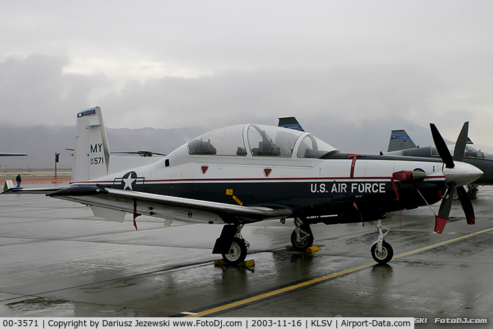 00-3571, 2000 Raytheon T-6A Texan II C/N PT-75, T-6A Texan II 00-3571 MY from 3rd FTS 479th FTG Moody AFB, GA