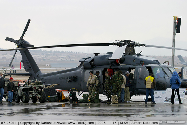 87-26011, 1987 Sikorsky MH-60G Pave Hawk C/N 70-1213, HH-60G Pave Hawk 87-26011  from 66th RQS 