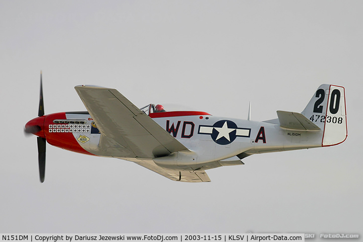 N151DM, 1944 North American F-51D Mustang C/N 44-13250, North American F-51D Mustang 