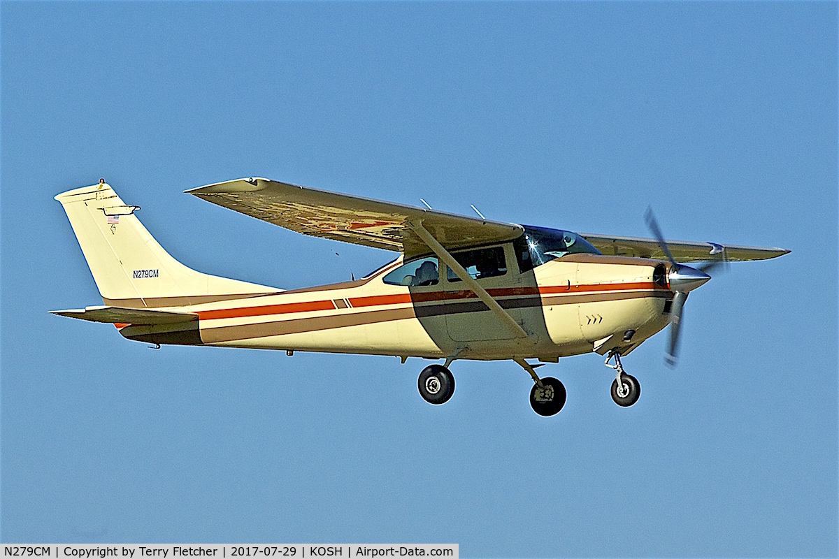 N279CM, 1969 Cessna 182M Skylane C/N 1825982, at 2017 EAA AirVenture at Oshkosh