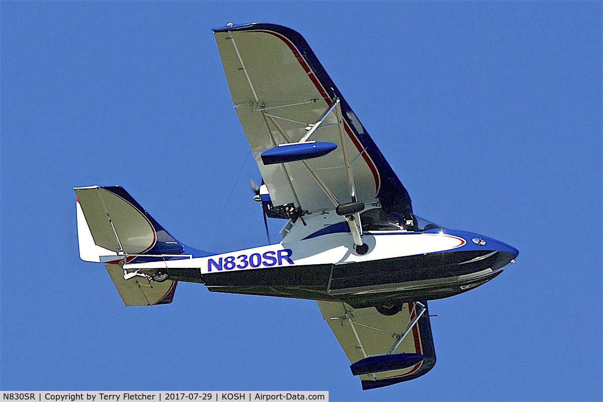 N830SR, 2017 Progressive Aerodyne SeaRey LSA C/N 1070, at 2017 EAA AirVenture at Oshkosh