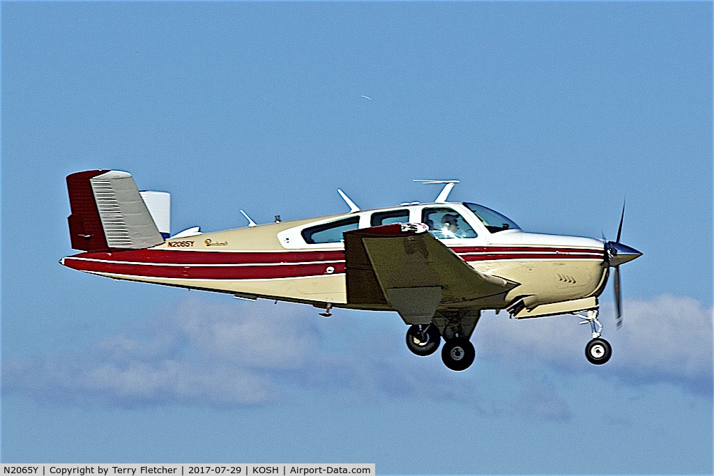 N2065Y, 1979 Beech V35B Bonanza C/N D-10211, at 2017 EAA AirVenture at Oshkosh