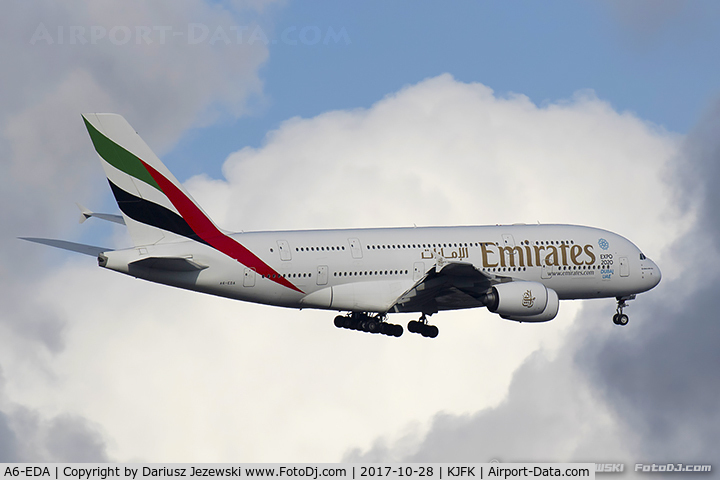 A6-EDA, 2007 Airbus A380-861 C/N 011, Airbus A380-861 - Emirates  C/N 011, A6-EDA