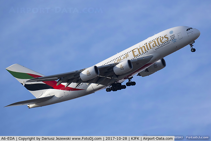 A6-EDA, 2007 Airbus A380-861 C/N 011, Airbus A380-861 - Emirates  C/N 011, A6-EDA