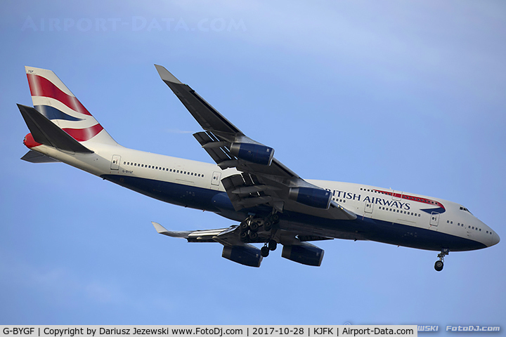 G-BYGF, 1999 Boeing 747-436 C/N 25824, Boeing 747-436 - British Airways  C/N 25824, G-BYGF