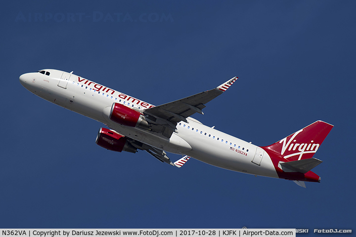 N362VA, 2016 Airbus A320-214 C/N 6965, Airbus A320-214 - Virgin America  C/N 6965, N362VA