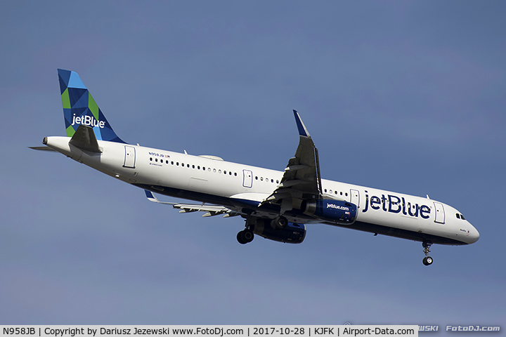 N958JB, 2015 Airbus A321-231 C/N 6859, Airbus A321-231  