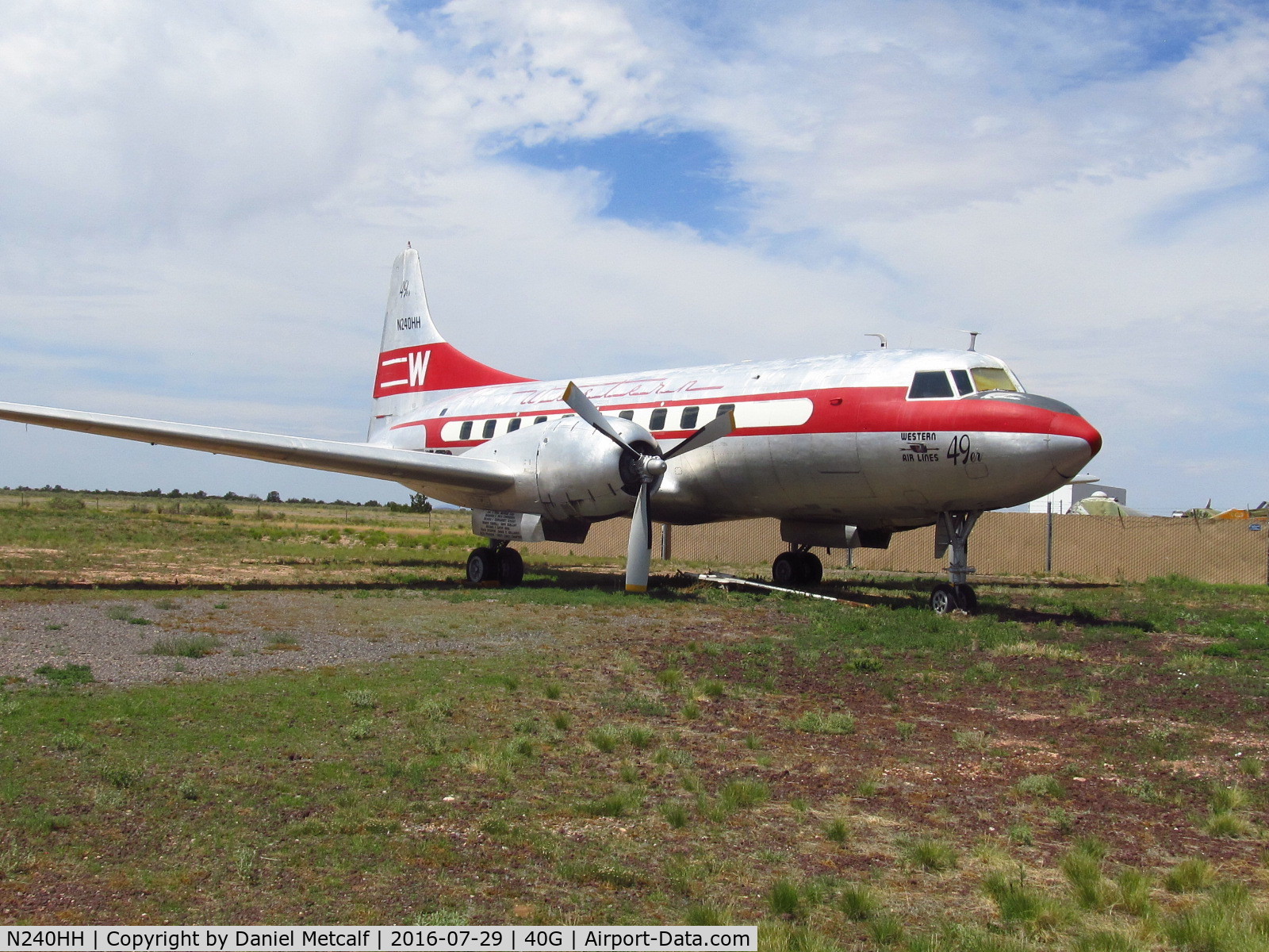 N240HH, 1948 Convair CV-240-1 C/N 47, Planes of Fame Air Museum (Valle, AZ Location)