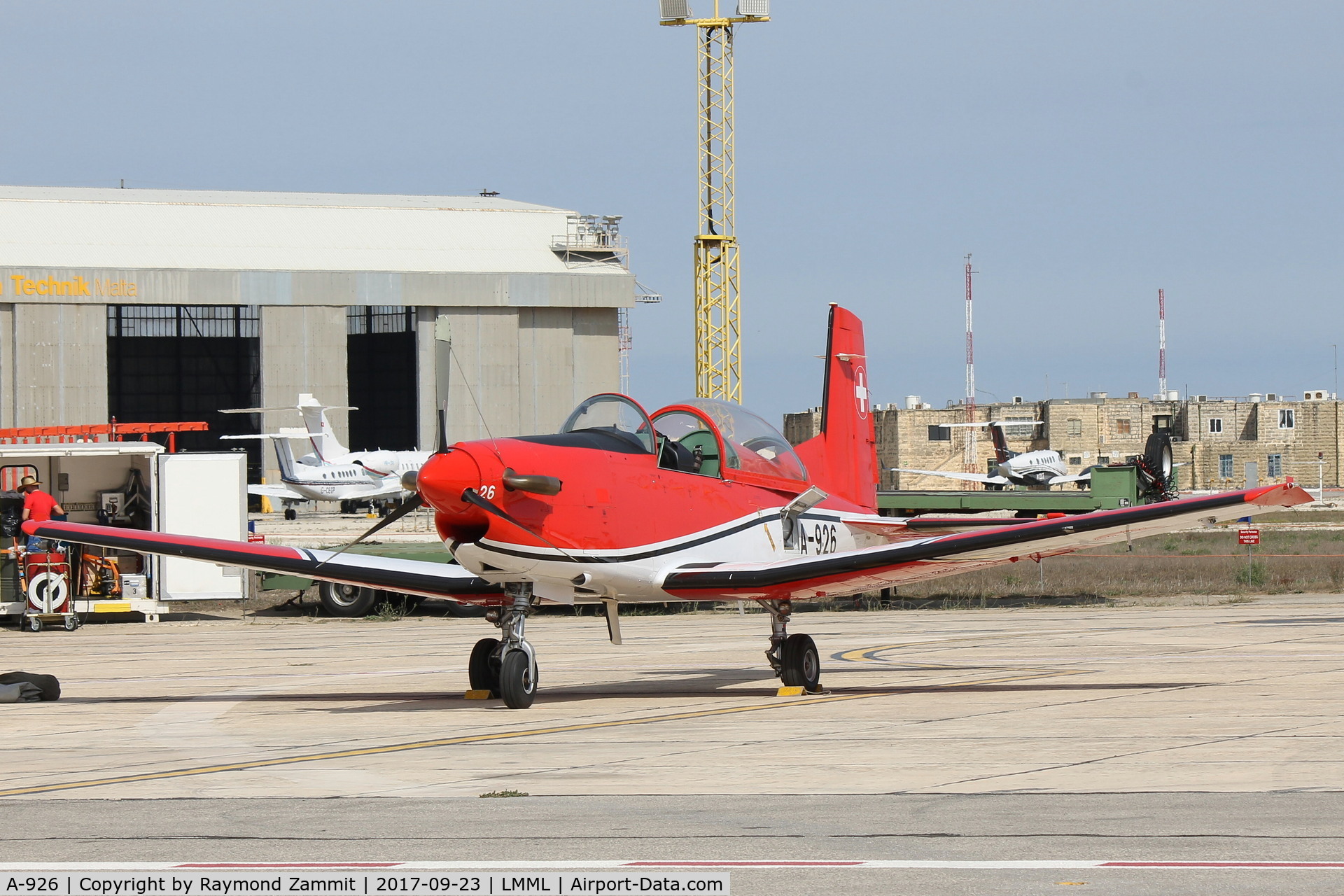 A-926, 1983 Pilatus PC-7 Turbo Trainer C/N 334, Pilatus PC-7 A-926 Swiss Air Force