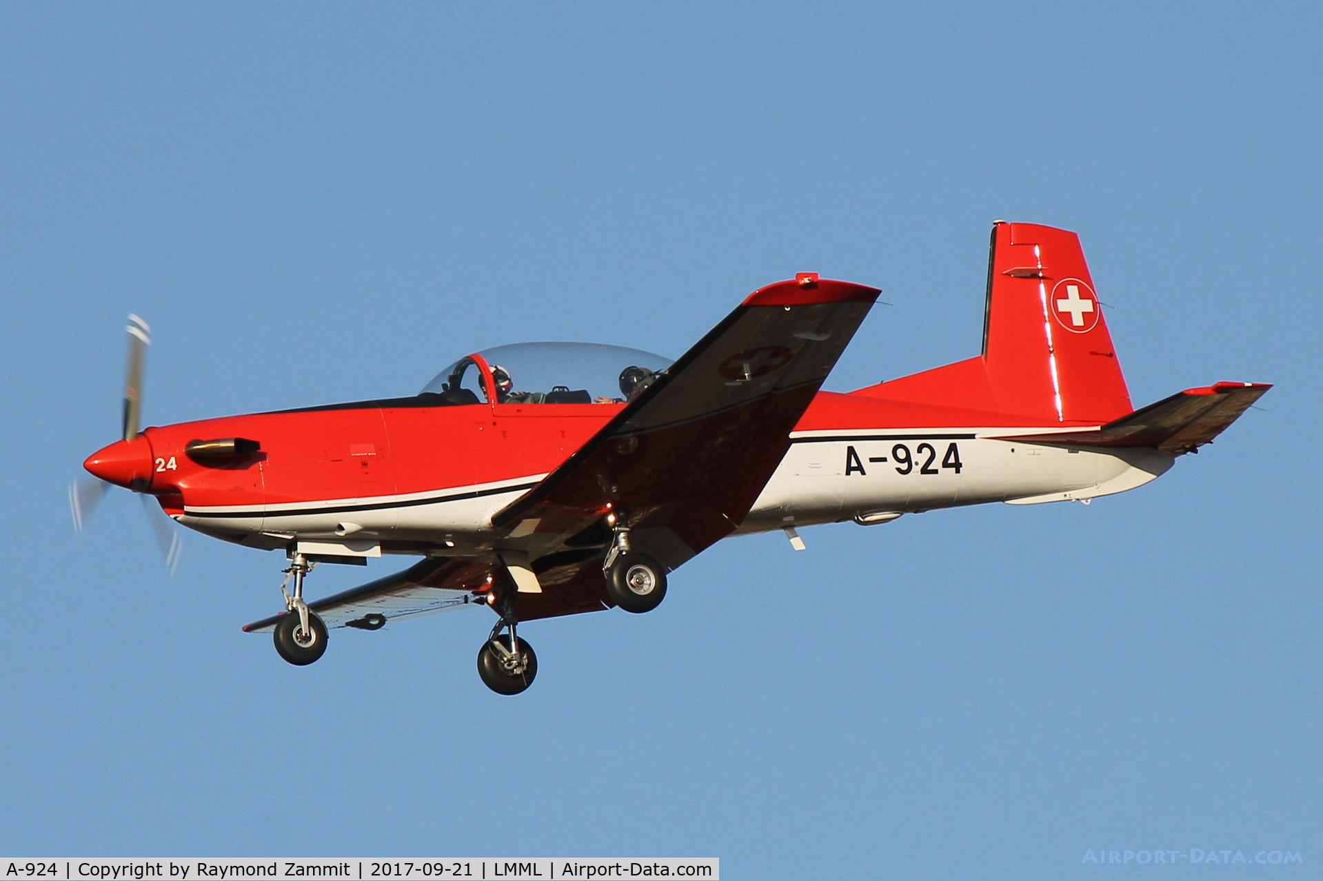 A-924, 1983 Pilatus PC-7 Turbo Trainer C/N 332, Pilatus PC-7 A-924 Swiss Air Force