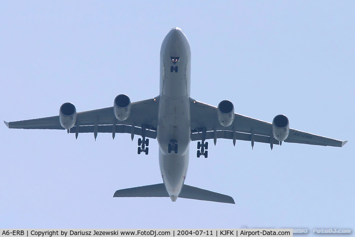 A6-ERB, 2003 Airbus A340-541 C/N 471, Airbus A340-541  C/N 471, A6-ERB