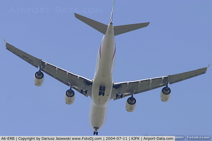 A6-ERB, 2003 Airbus A340-541 C/N 471, Airbus A340-541  C/N 471, A6-ERB