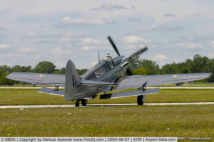 C-GBDG, 1951 Fairey Firefly AS.6 C/N F.8755, Fairey Firefly AS.6  C/N F.8755, C-GBDG