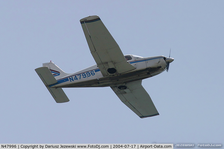 N47996, 1977 Piper PA-28R-201 Cherokee Arrow III C/N 28R-7837023, Piper PA-28R-201 Cherokee Arrow III  C/N 28R-7837023, N47996
