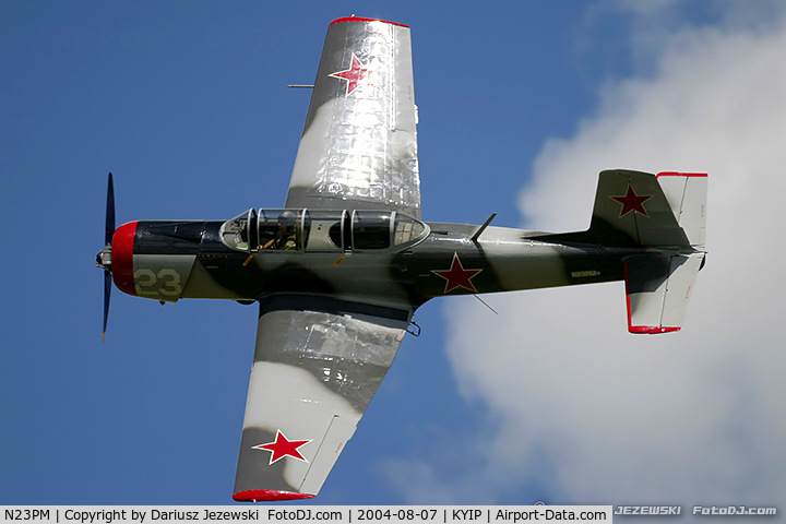 N23PM, 1978 Nanchang CJ-6 C/N 3832012, Nanchang CJ-6  C/N 3832012, N23PM