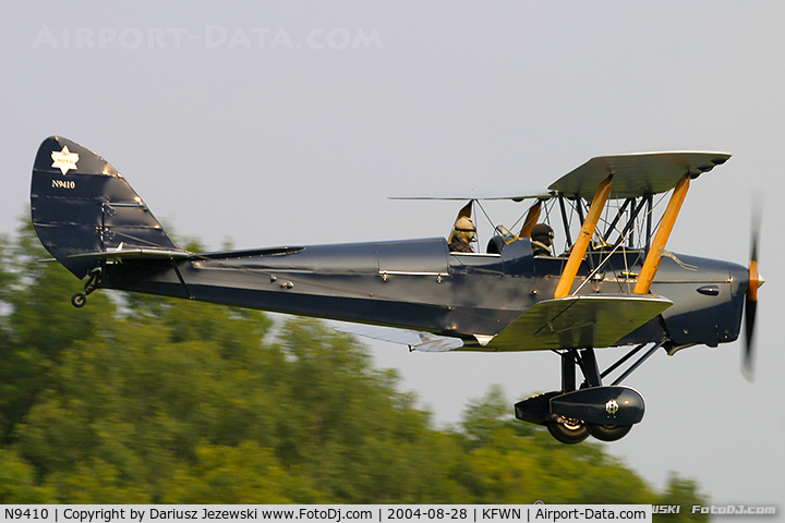 N9410, 1940 De Havilland DH-82A Tiger Moth II C/N 85812, De Havilland DH-82A Tiger Moth  C/N DE-941, N9410