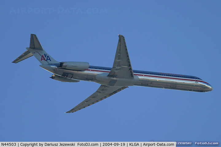 N44503, 1989 McDonnell Douglas MD-82 (DC-9-82) C/N 49797, McDonnell Douglas MD-82 (DC-9-82) - American Airlines  C/N 49797, N44503