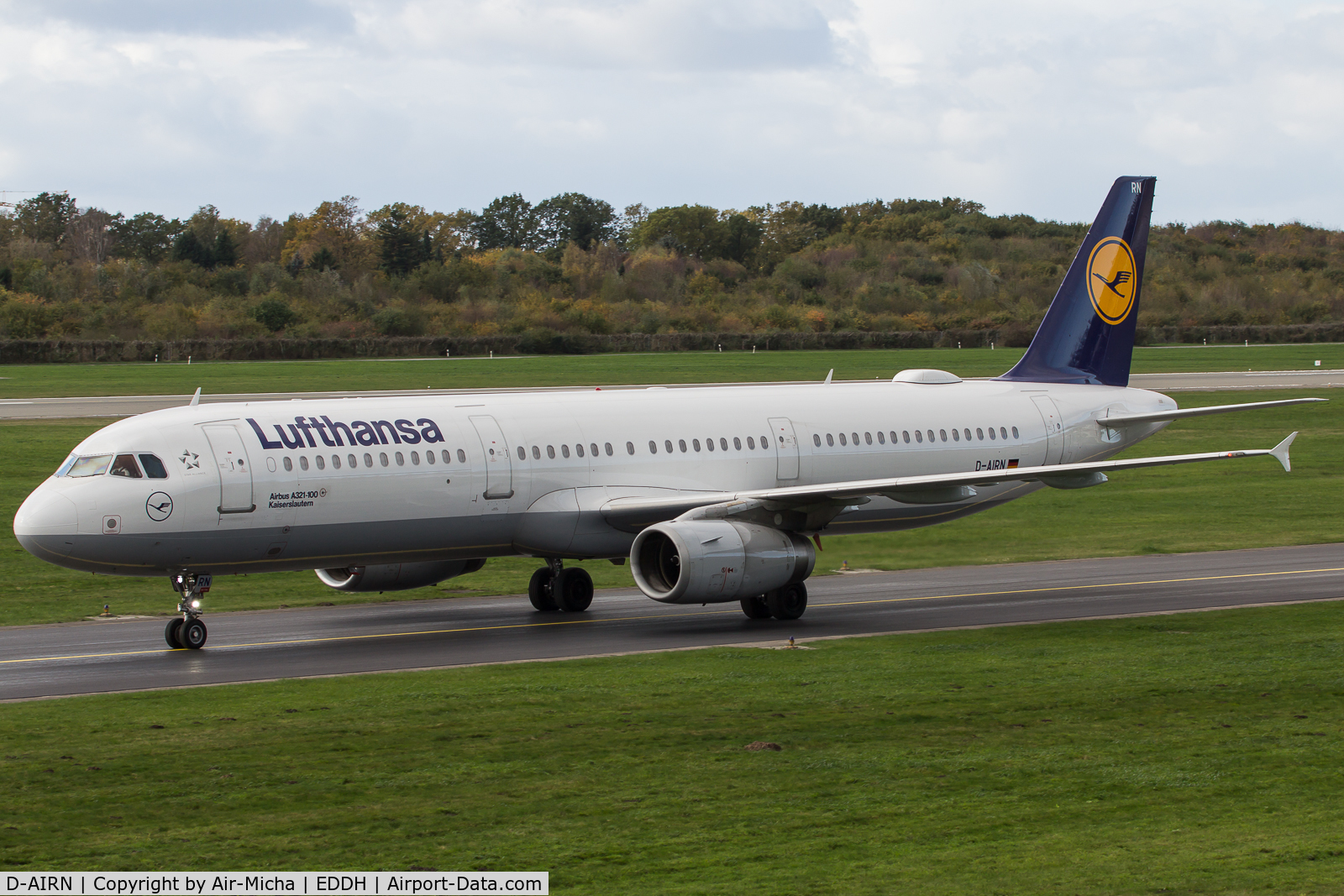 D-AIRN, 1995 Airbus A321-131 C/N 0560, Lufthansa