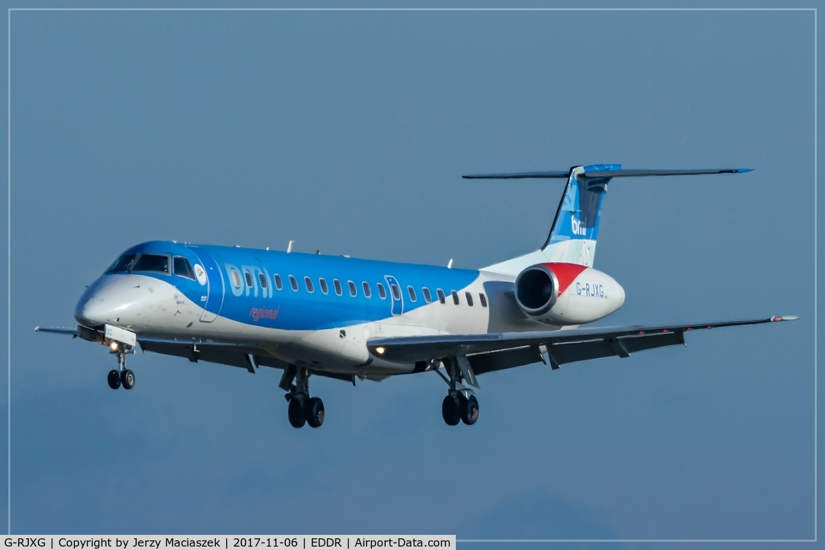G-RJXG, 2001 Embraer EMB-145EP (ERJ-145EP) C/N 145390, Embraer EMB-145EP (ERJ-145EP)