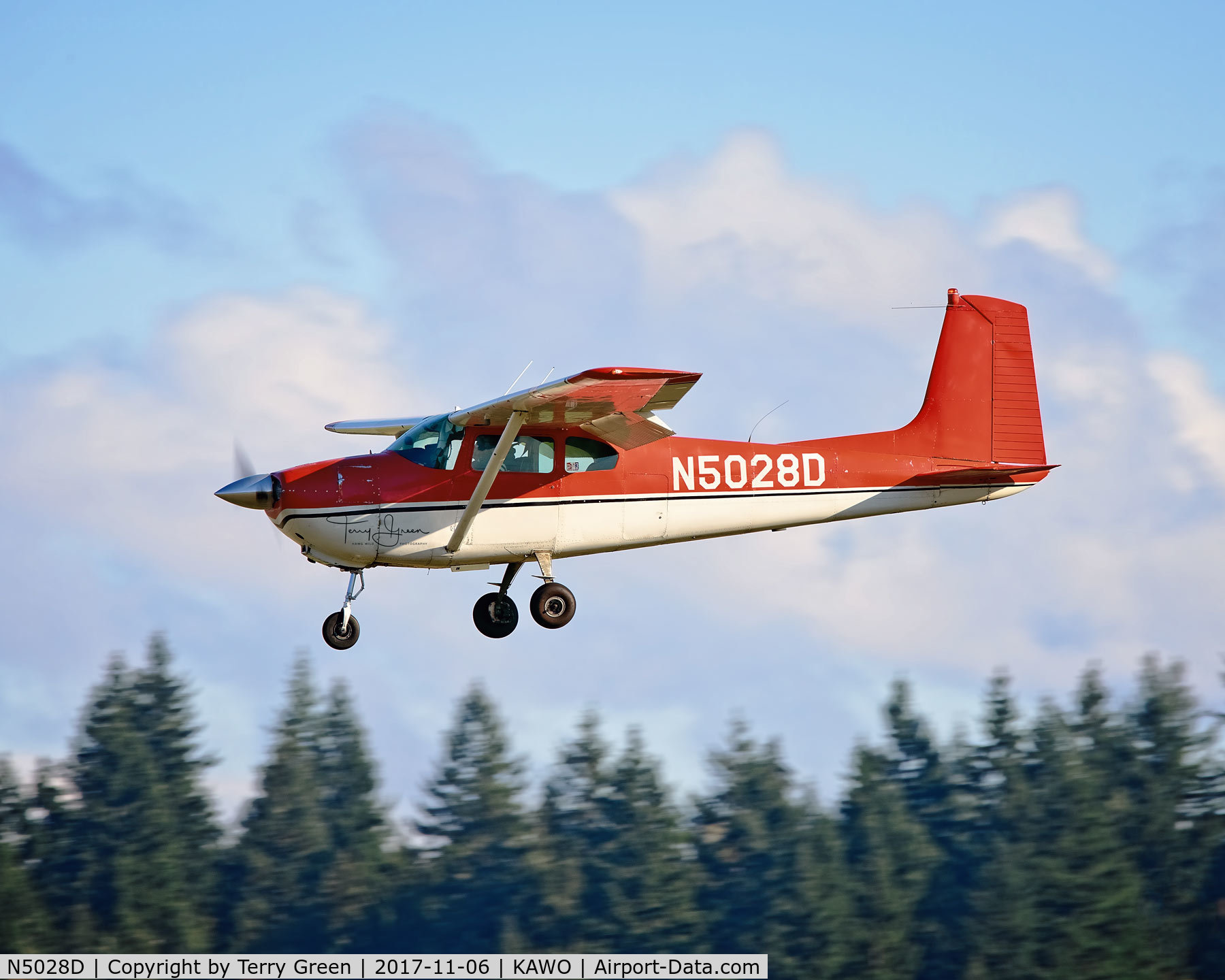 N5028D, 1958 Cessna 182A Skylane C/N 51128, KAWO