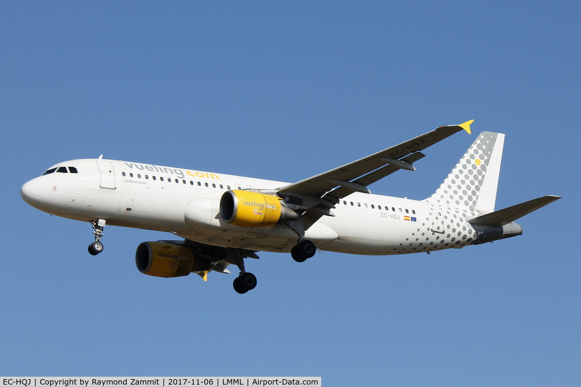 EC-HQJ, 2001 Airbus A320-214 C/N 1430, A320 EC-HQJ Vueling