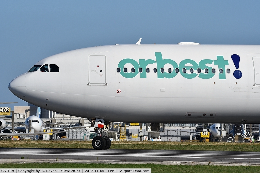 CS-TRH, 2007 Airbus A330-343X C/N 833, Evelop Airlines 6O863 departure to Cancun (CUN)