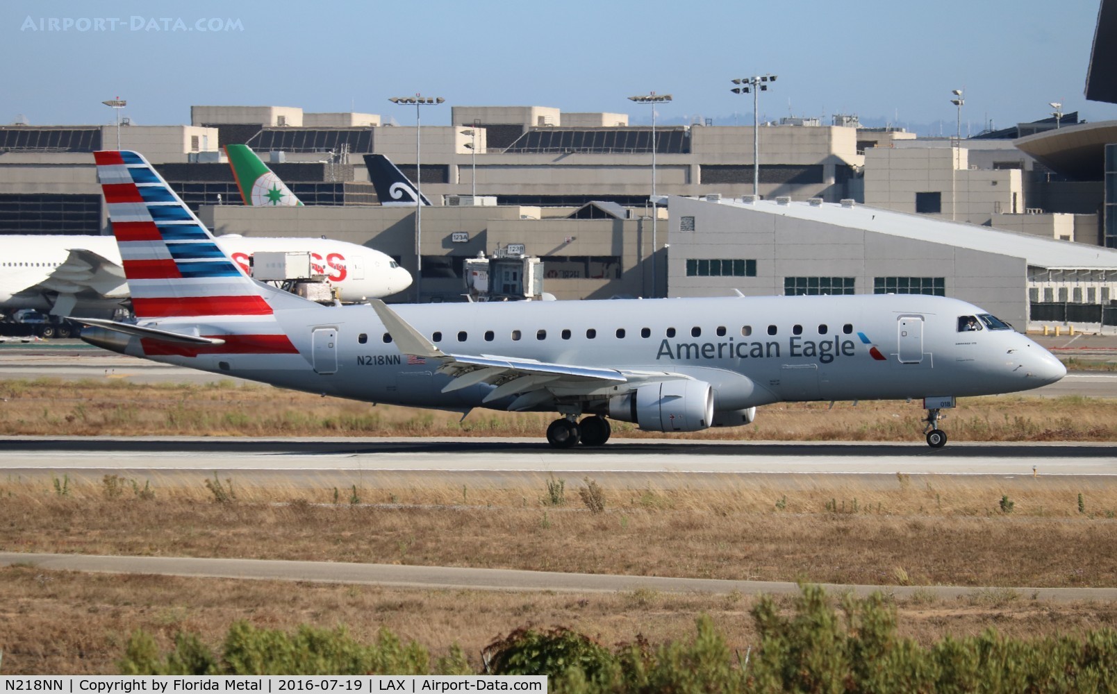 N218NN, 2015 Embraer 175LR (ERJ-170-200LR) C/N 17000519, American Eagle
