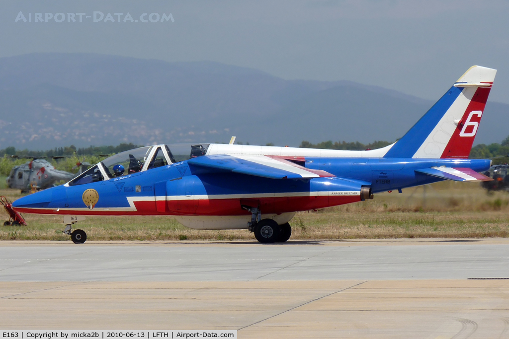E163, Dassault-Dornier Alpha Jet E C/N E163, Taxiing